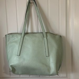 Street Level Purse in mint green